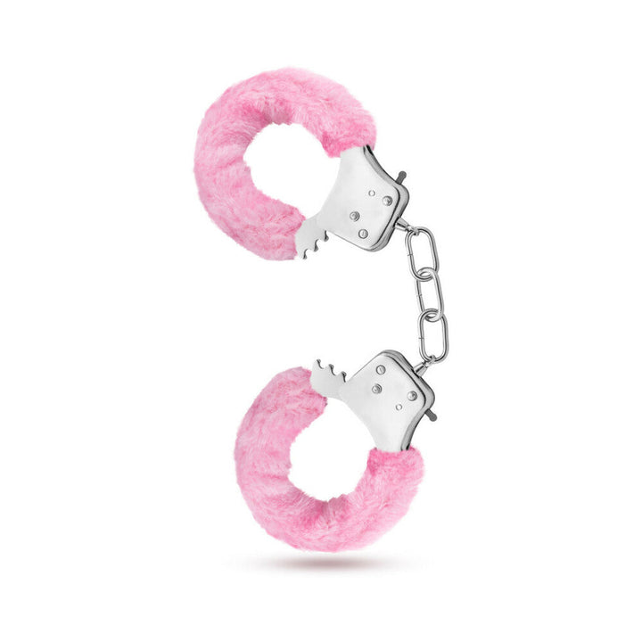 Temptasia Adjustable Faux Fur Cuffs Pink - Headshop.com