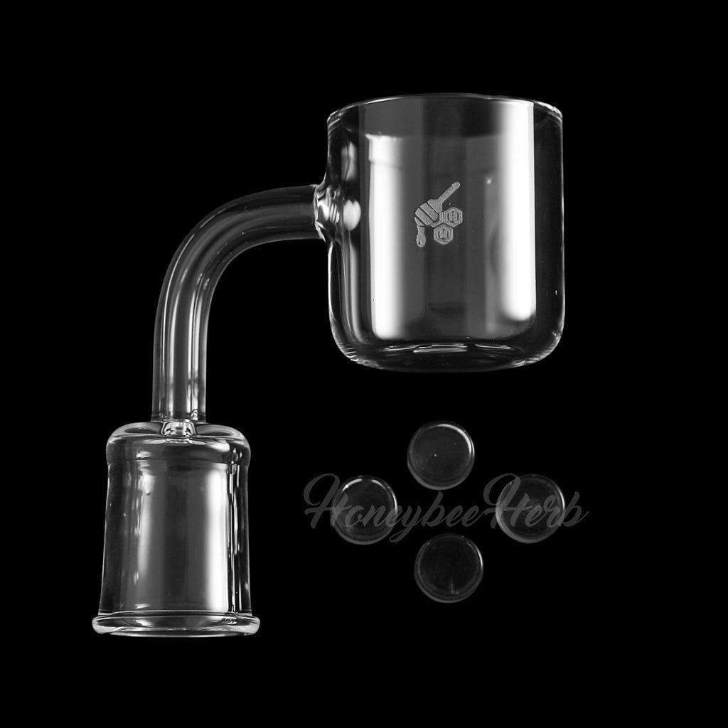 QUAD CORE REACTOR QUARTZ BANGER - 90° DEGREE | YL - Headshop.com