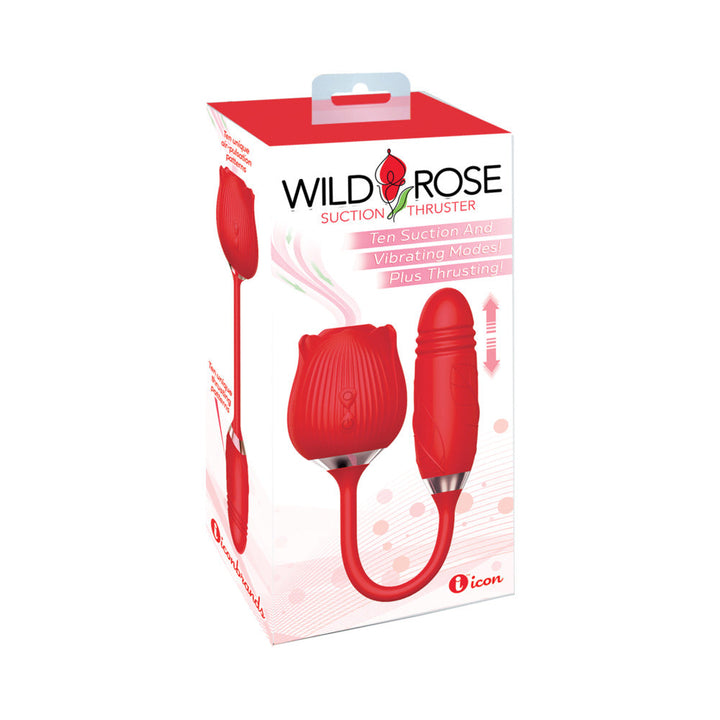 Wild Rose Suction Thruster Red - Headshop.com