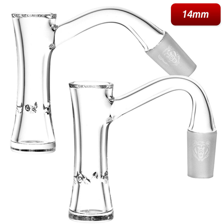 Bear Quartz Lowrider Hourglass Banger | 14mm M - Headshop.com