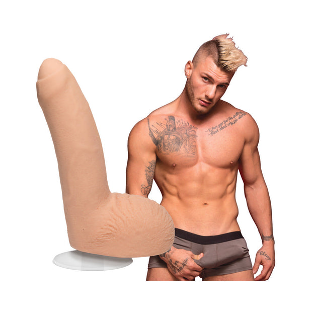 Signature Cocks - William Seed - 8in ULTRASKYN Cock w/Removable Vac-U-Lock Suction Cup Vanilla - Headshop.com