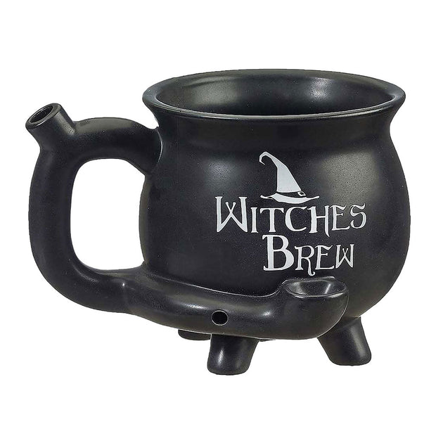 WITCHES BREW CAULDRON PREMIUM ROAST & TOAST PIPE MUG