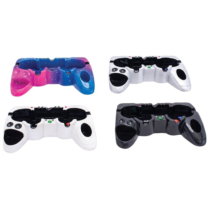8CT DISPLAY - Fujima Game Controller Mini Ashtray - 5.5" x 2.8" / Assorted Colors - Headshop.com