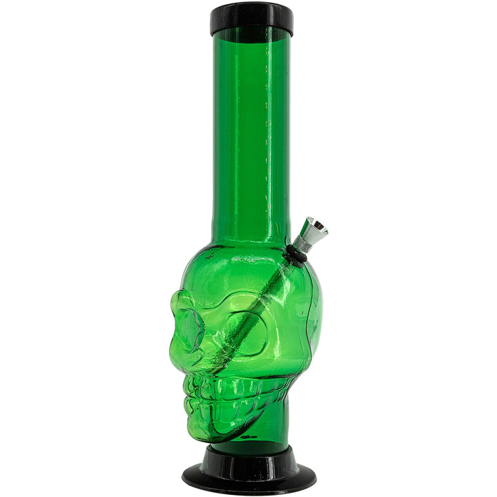 JM Enterprises  12-15" Acrylic Skull Chamber Bong - Multiple