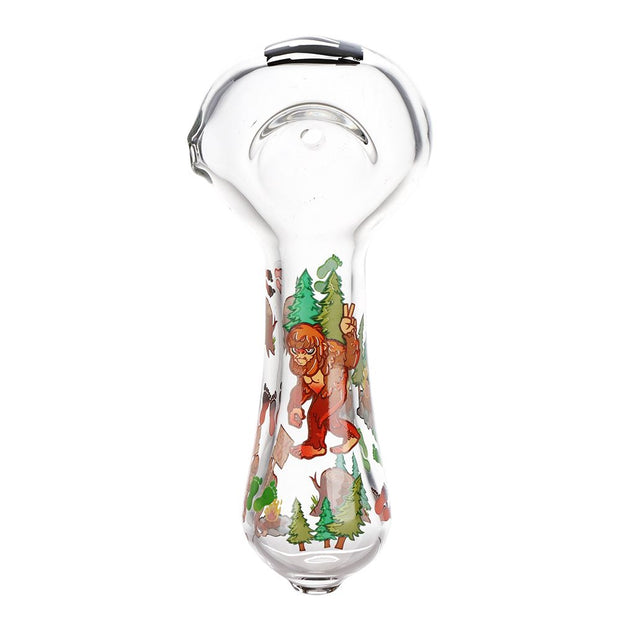 3CT BUNDLE - Pulsar Grumpy Bigfoot Glass Spoon Pipe - 4.5"