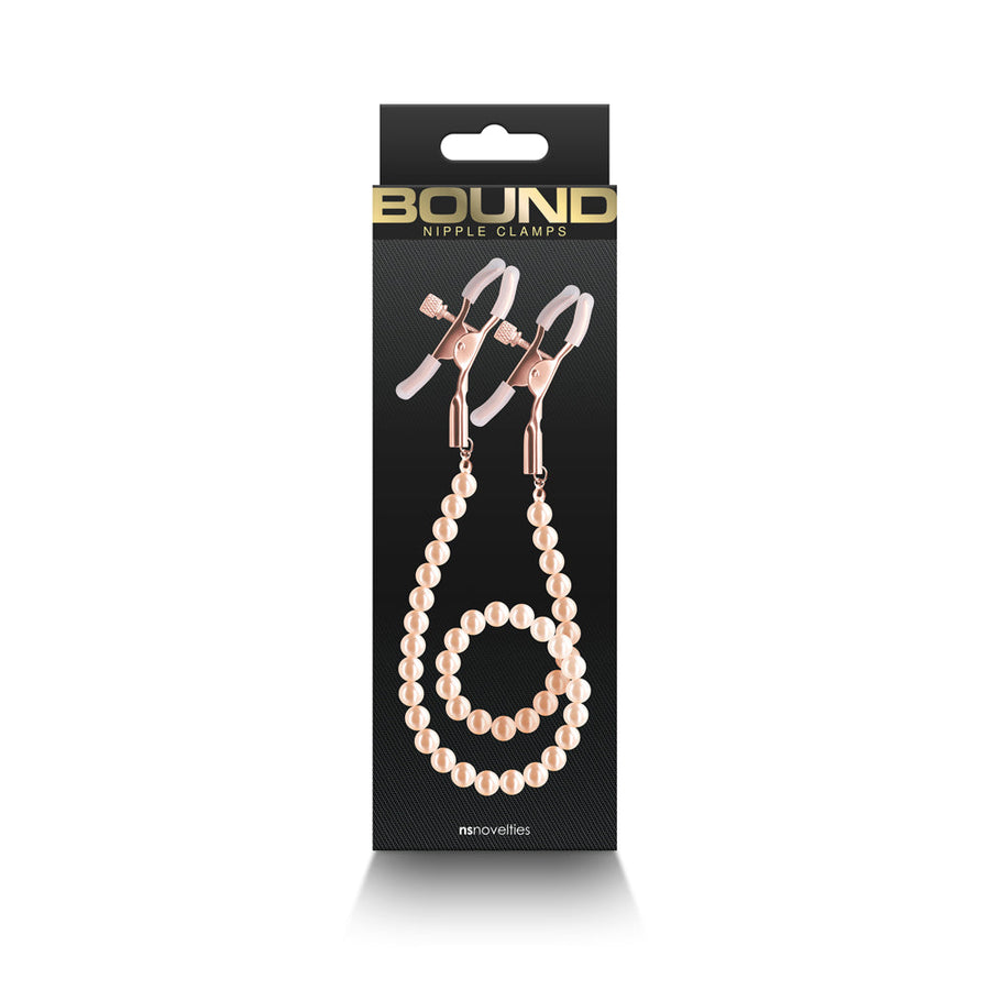 Bound Nipple Clamps DC1 Rose Gold - Headshop.com