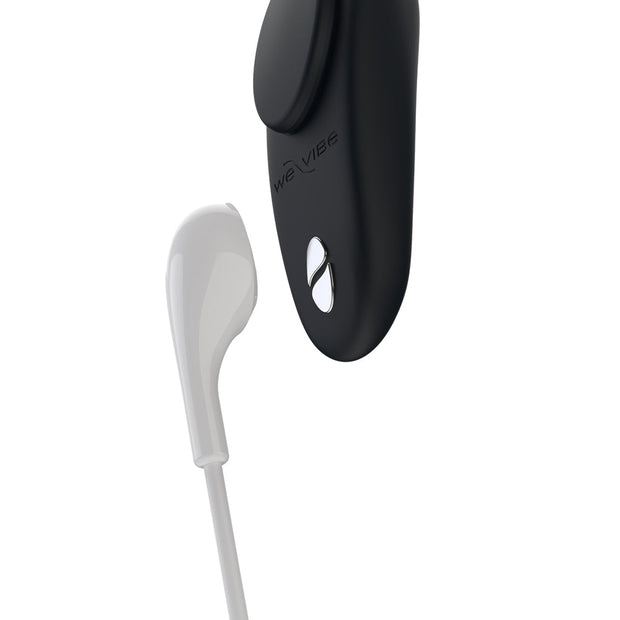 We-Vibe Moxie+ Wearable Clitoral Vibrator Satin Black - Headshop.com