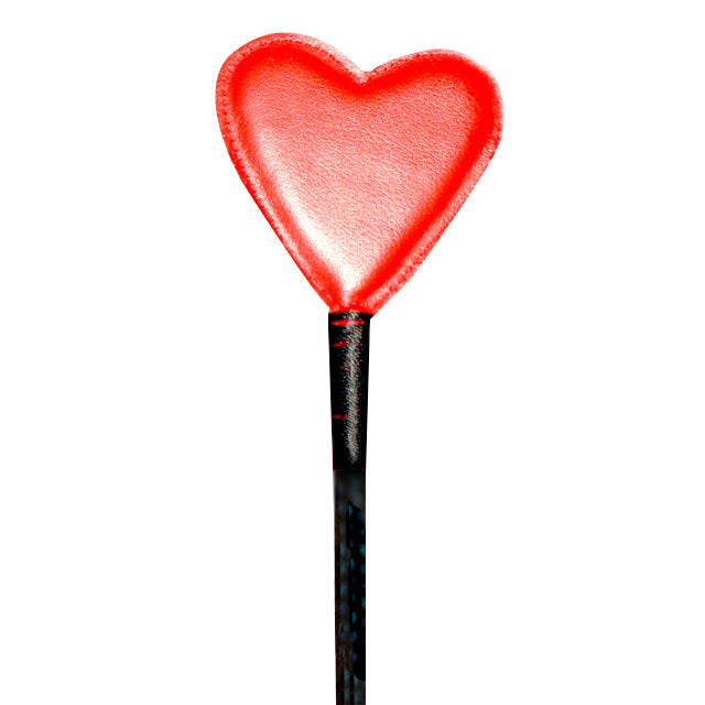 Heart Shaped Crop (Leather/Red) - Headshop.com