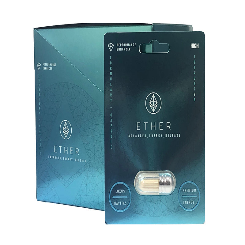 Ether Male Enhancement Pill 1ct 24pc Display - Headshop.com