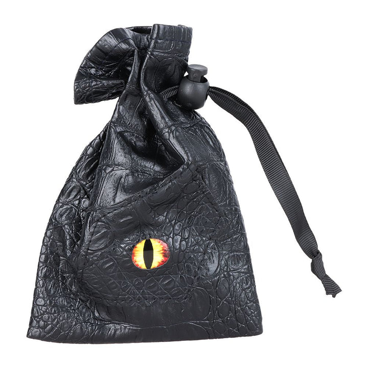 Dragon Eye Storage Pouch & Gaming Dice | 7pc Set - Headshop.com