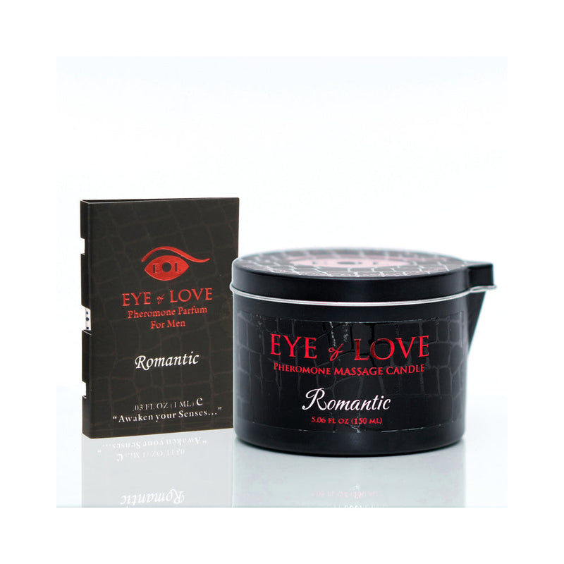Eye of Love Romantic Attract Her Pheromone Massage Candle - Headshop.com