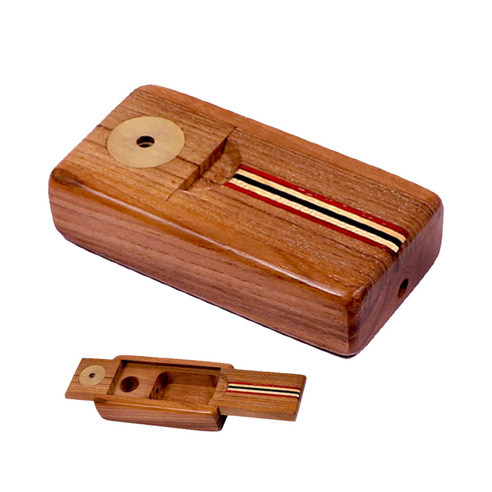 Stash 'N Go Wood Smoking Pipe - Headshop.com