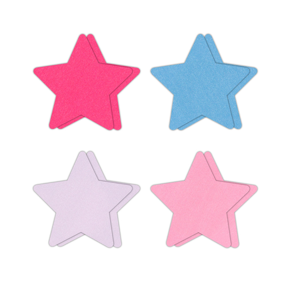 Pretty Pasties Star II Assorted 4 Pair - Headshop.com