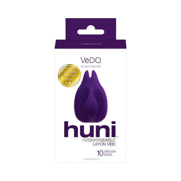VeDO Huni Rechargeable Finger Vibe Deep Purple - Headshop.com