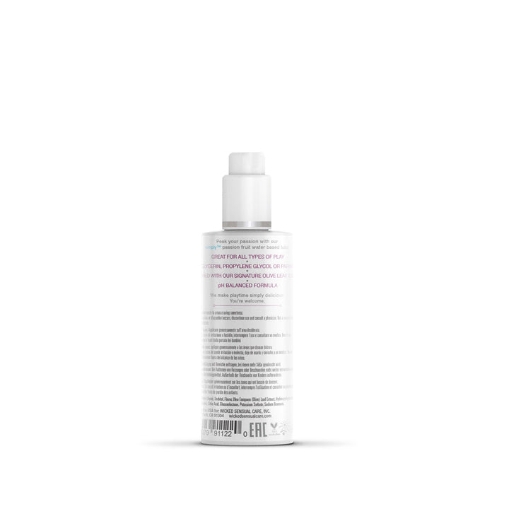 Simply Passion Fruit Flavored Water Based Lubricant 2.3 oz. - Headshop.com