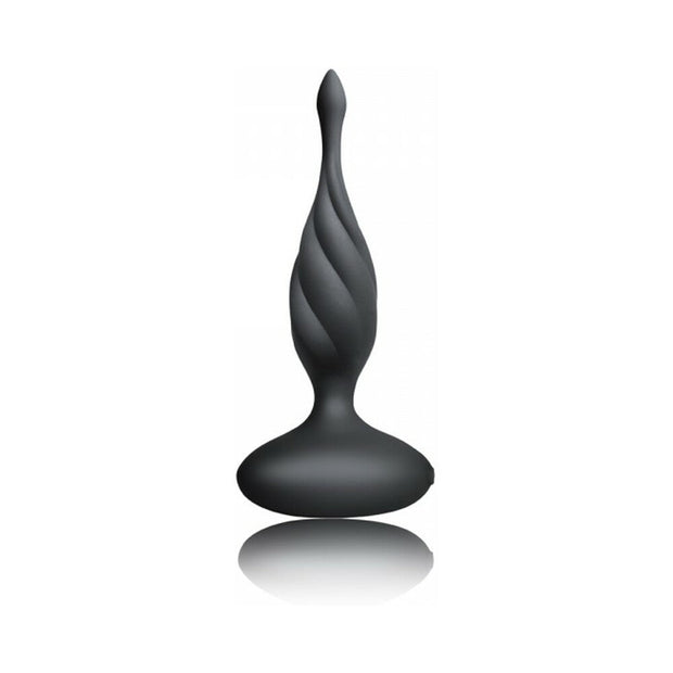 Petite Sensations Discover Silicone Anal Vibrator Black - Headshop.com
