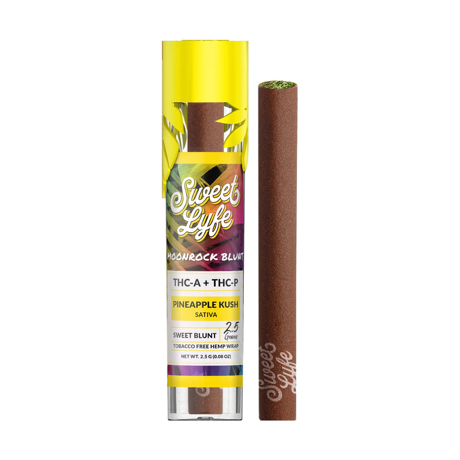 Sweet Lyfe Moonrock Blunt THCA+THCP - Pineapple Kush - Sativa - Headshop.com