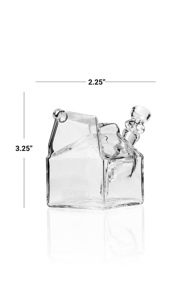 GRAV® Milk Carton Pocket Bubbler - Assorted Colors