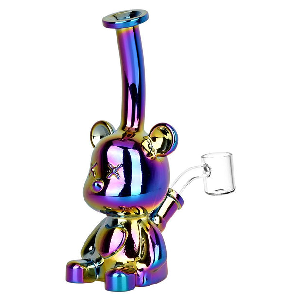 Bear-ly Coherent Glass Dab Rig - 7" / 14mm F / Colors Vary