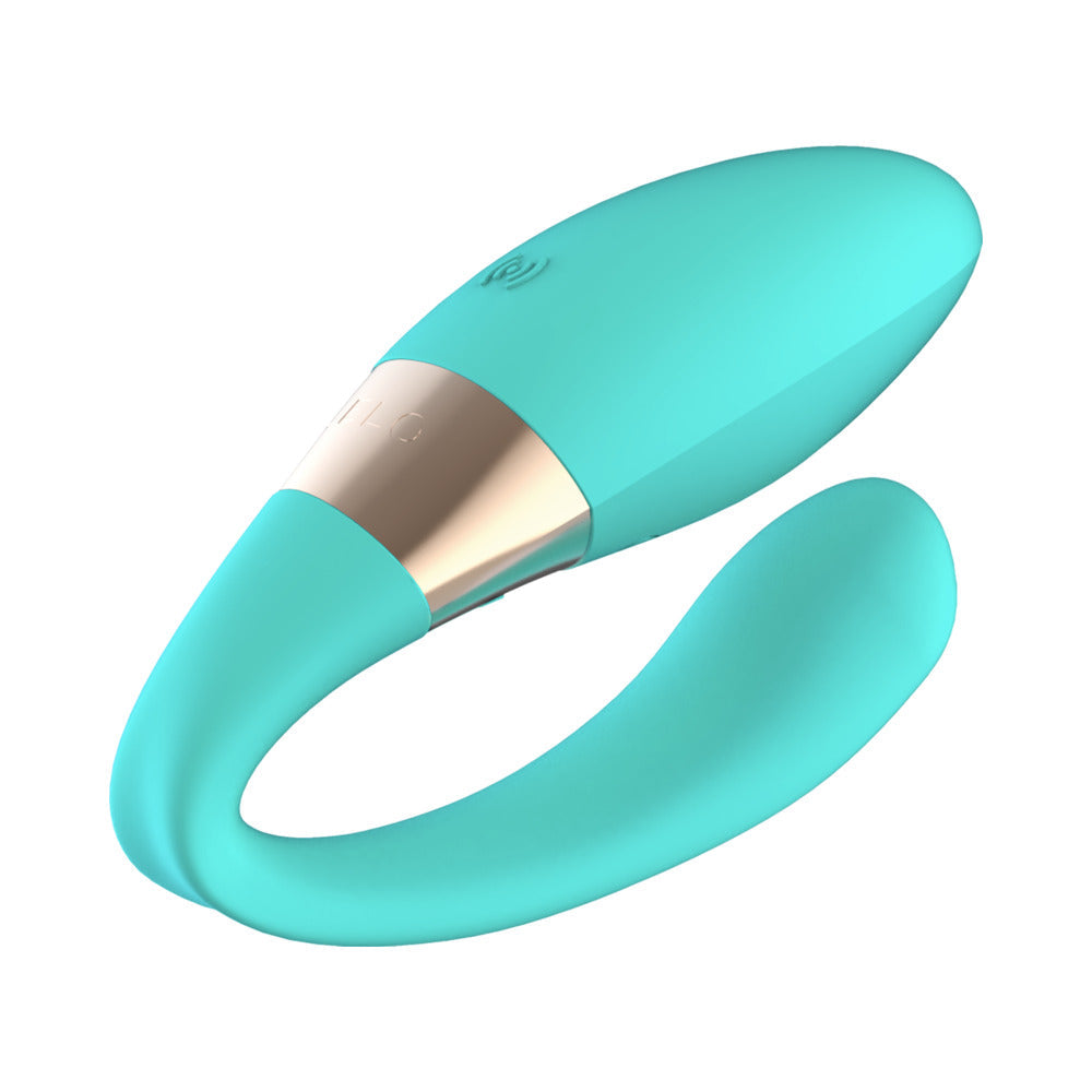 LELO TIANI HARMONY Rechargeable Dual Stimulation Couples Vibrator Aqua - Headshop.com