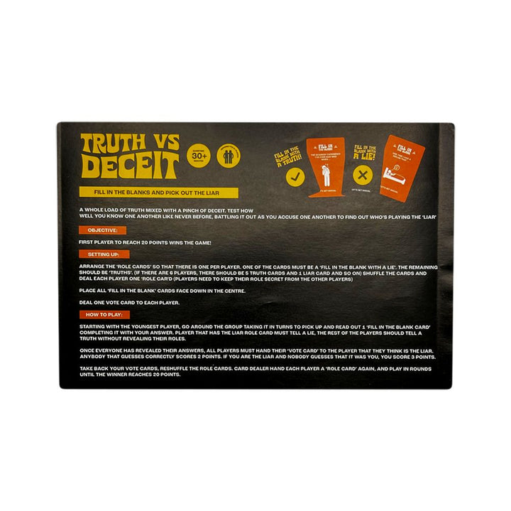 Social Lies Card Game - Headshop.com