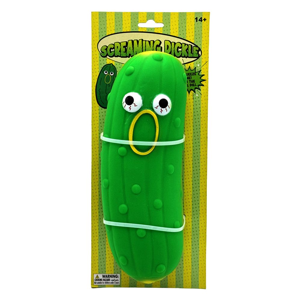 Screaming Pickle Squeak Toy - Headshop.com
