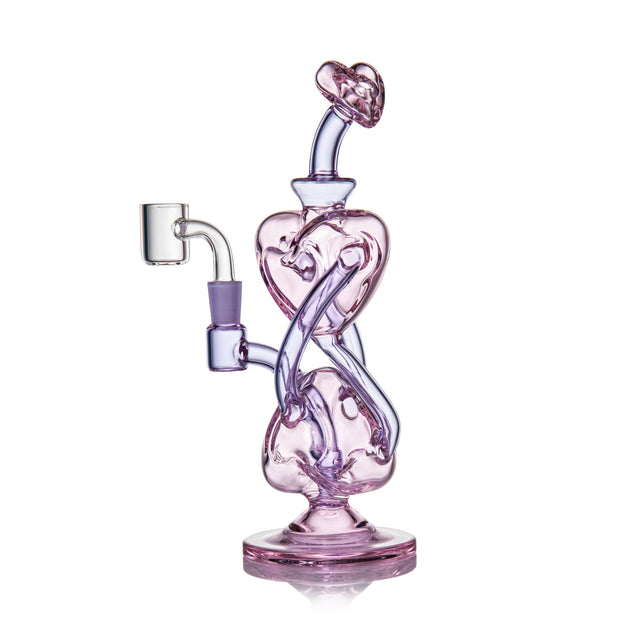 Mj Arsenal HTH (Heart to Heart) Mini Dab Rig - Headshop.com