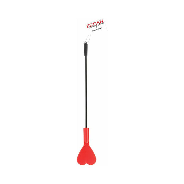 Fetish Fantasy Series Silicone Heart Crop Red - Headshop.com