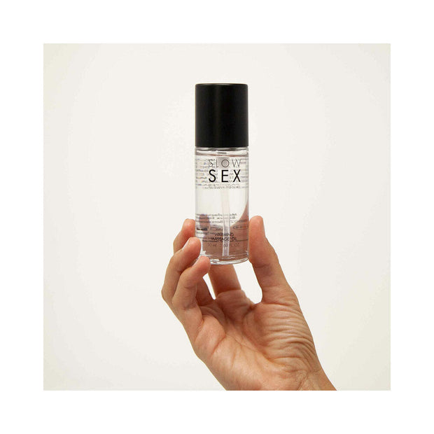 Bijoux Indiscrets Slow Sex Warming Massage Oil 1.69 oz. - Headshop.com