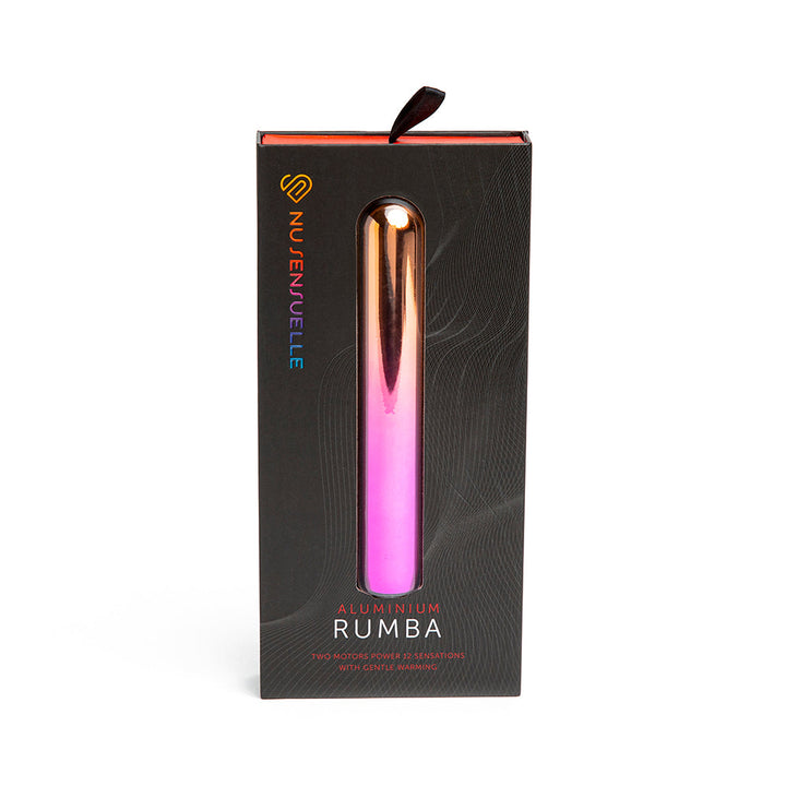 Nu Sensuelle Aluminium Rumba Dual Motor Warming Vibe - Headshop.com