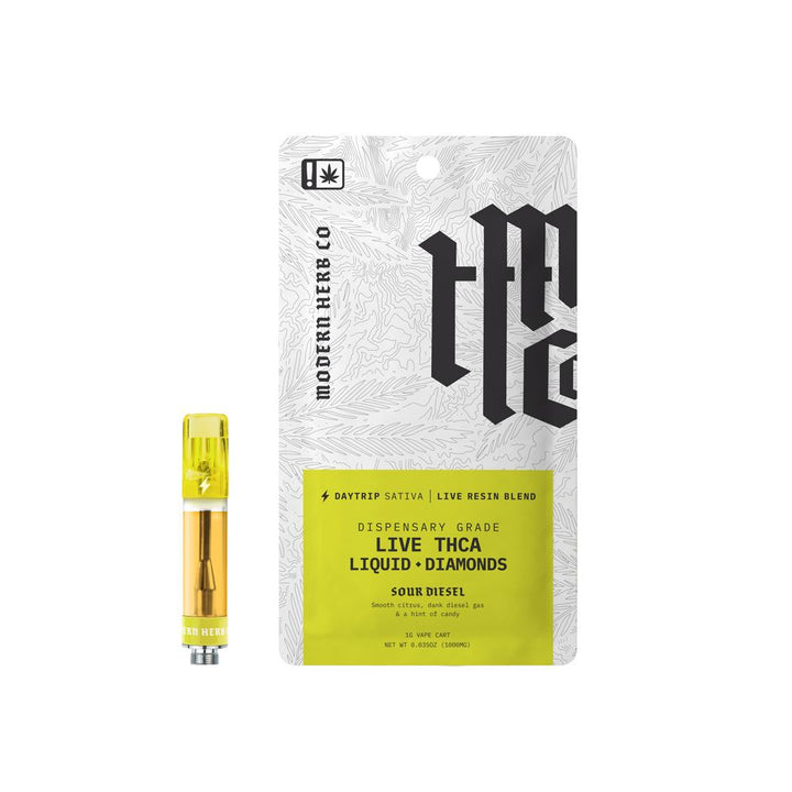 Modern Herb Co Liquid Diamonds THCA Cartridge - 1g 12ct - Headshop.com