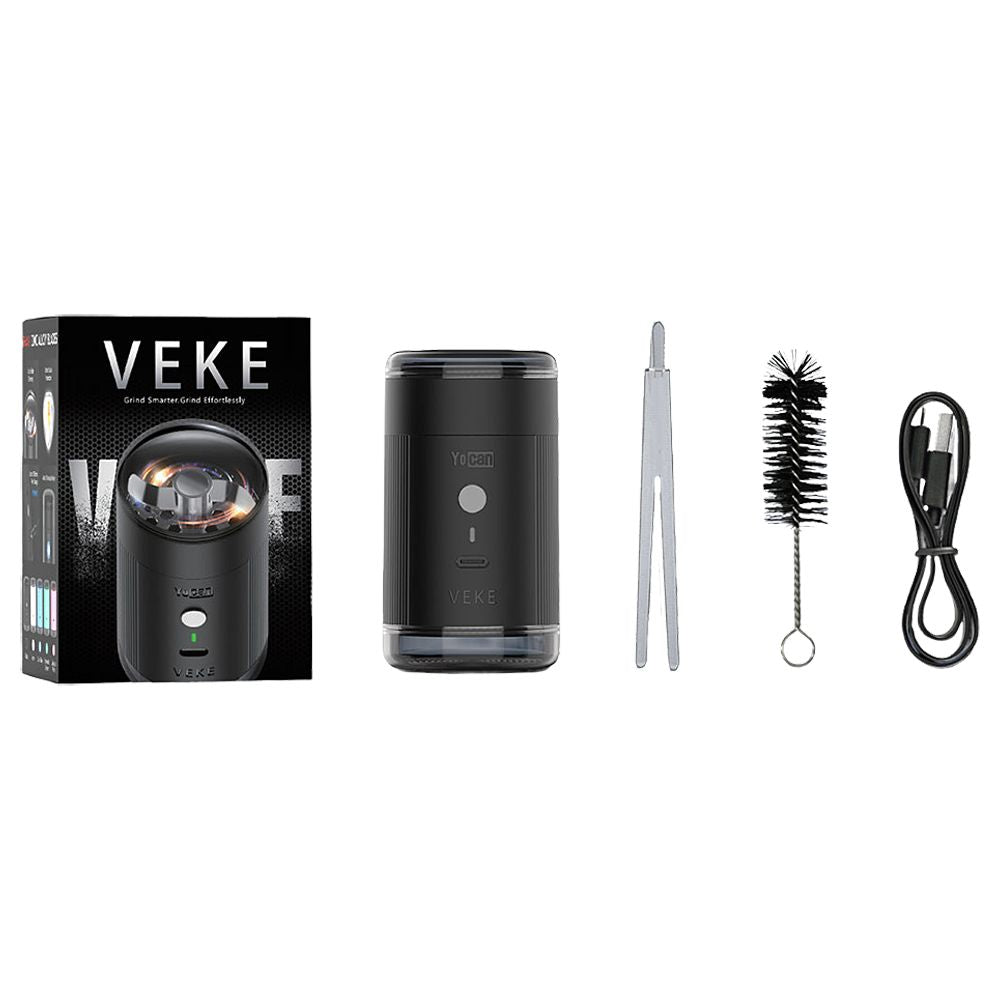 YoCan Veke Electronic Grinder - 450mAh / Black - Headshop.com