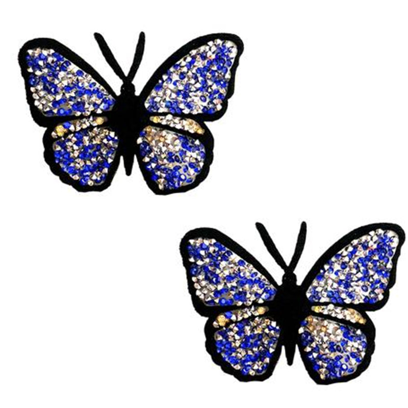 Neva Nude Bedazzled Butterfly Jewel Nifty Nipztix 2 wears - Headshop.com