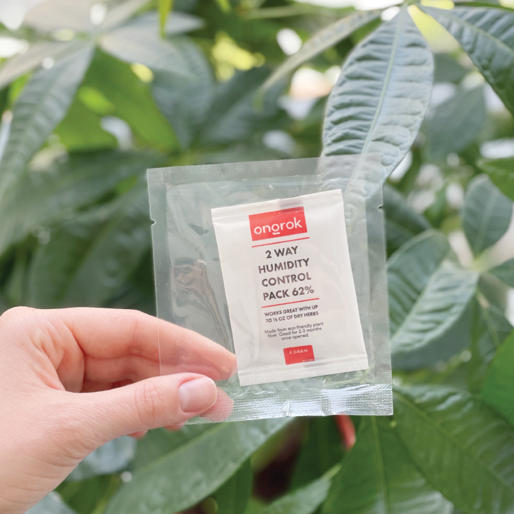 Ongrok 2-Way 62% Humidity Packs | 3 sizes (Small, Medium, Large) - Headshop.com