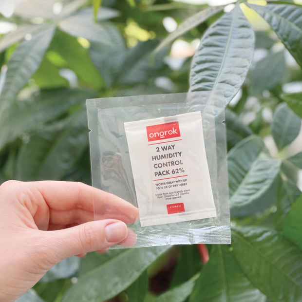 Ongrok 2-Way 62% Humidity Packs | 3 sizes (Small, Medium, Large) - Headshop.com
