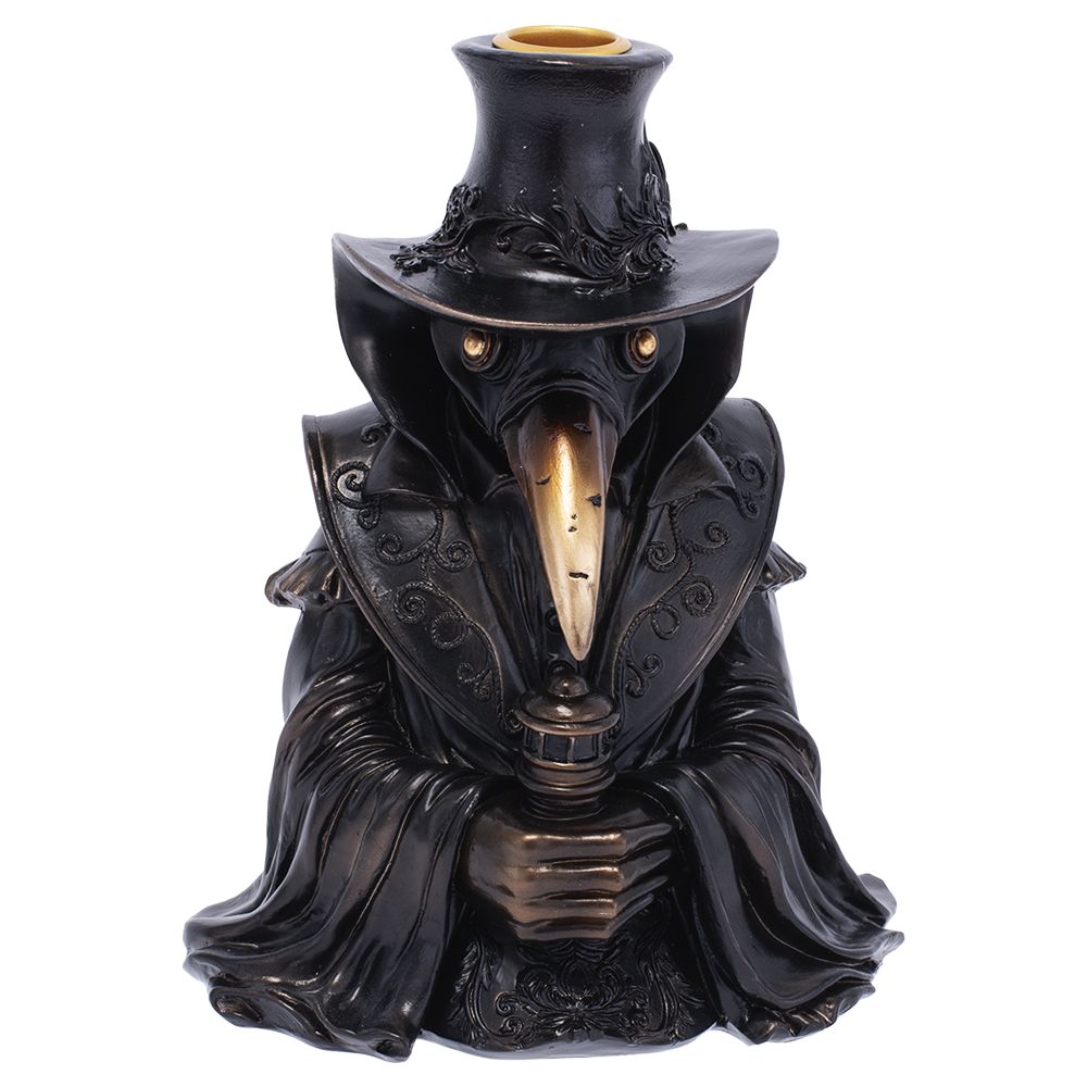 Plague Diffusers Plague Doctor Backflow Incense Burner - 7