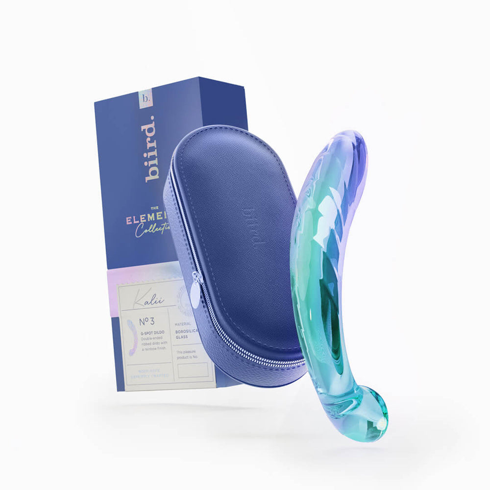 Biird Kalii Glass G-spot Dildo - Headshop.com