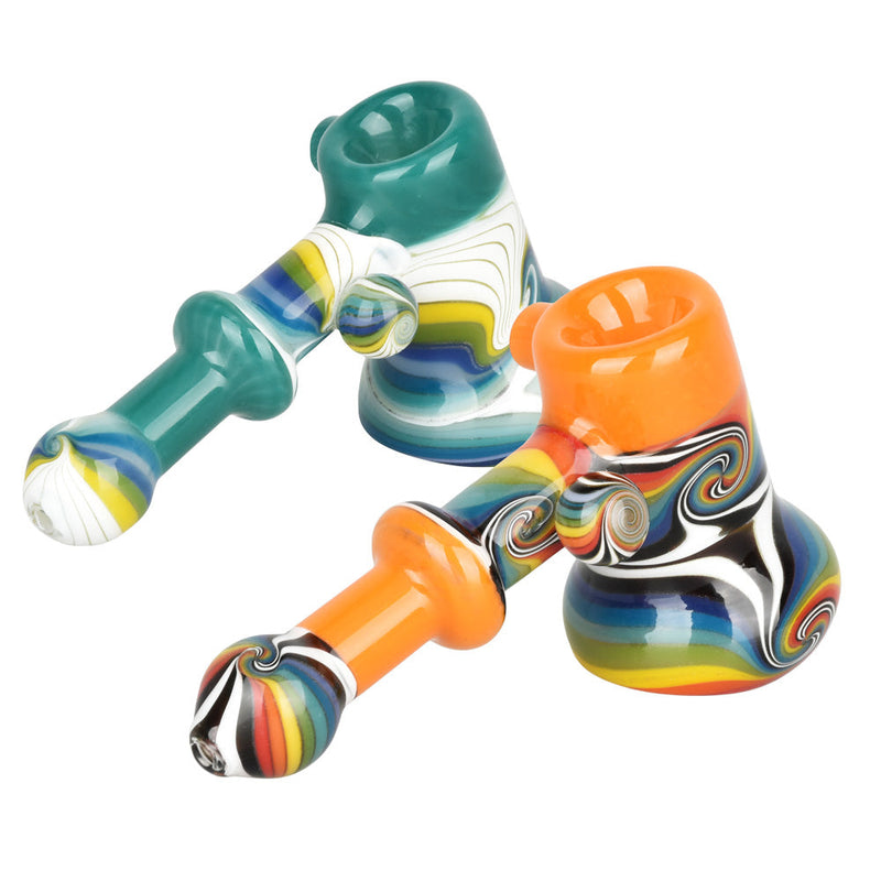 Synesthesia Bubbler Pipe - 5.75"/Colors Vary - Headshop.com