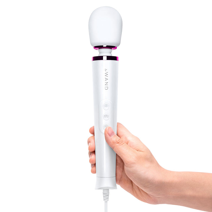 Le Wand Powerful Petite Plug-In White - Headshop.com