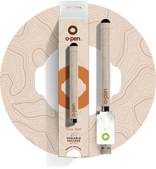 O.pen 2.0 Variable Voltage Vape510-Battery
