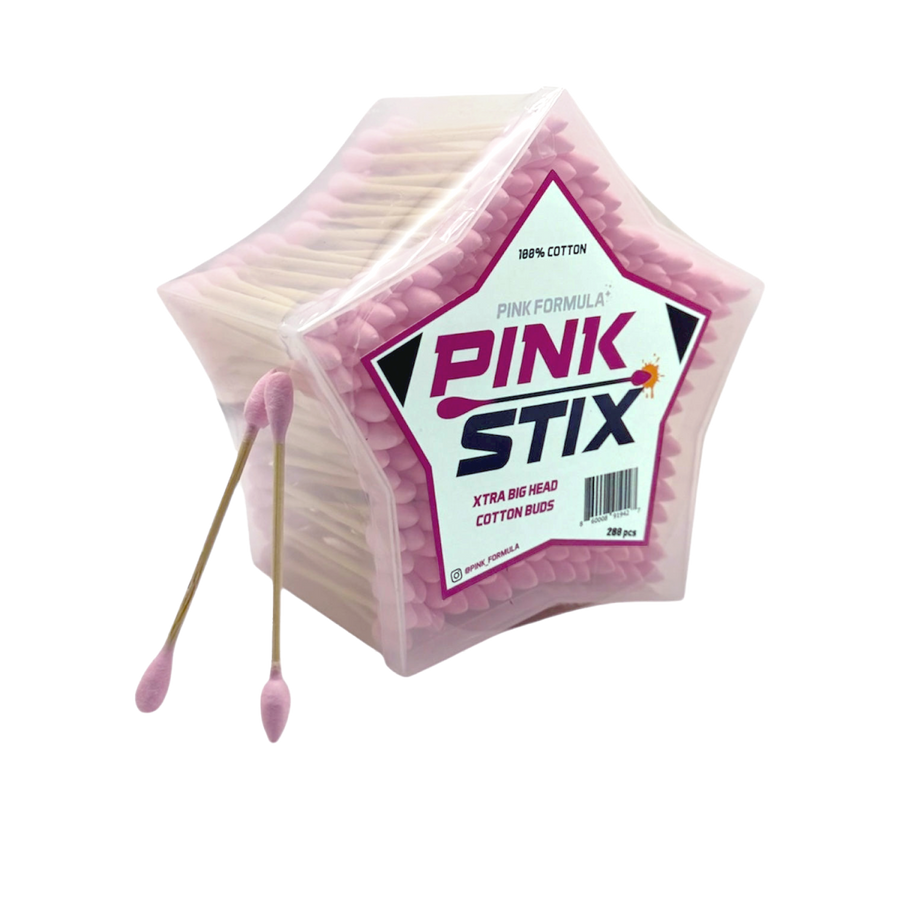 Pink Stix - XL Cotton Heads: Single Pack - Headshop.com