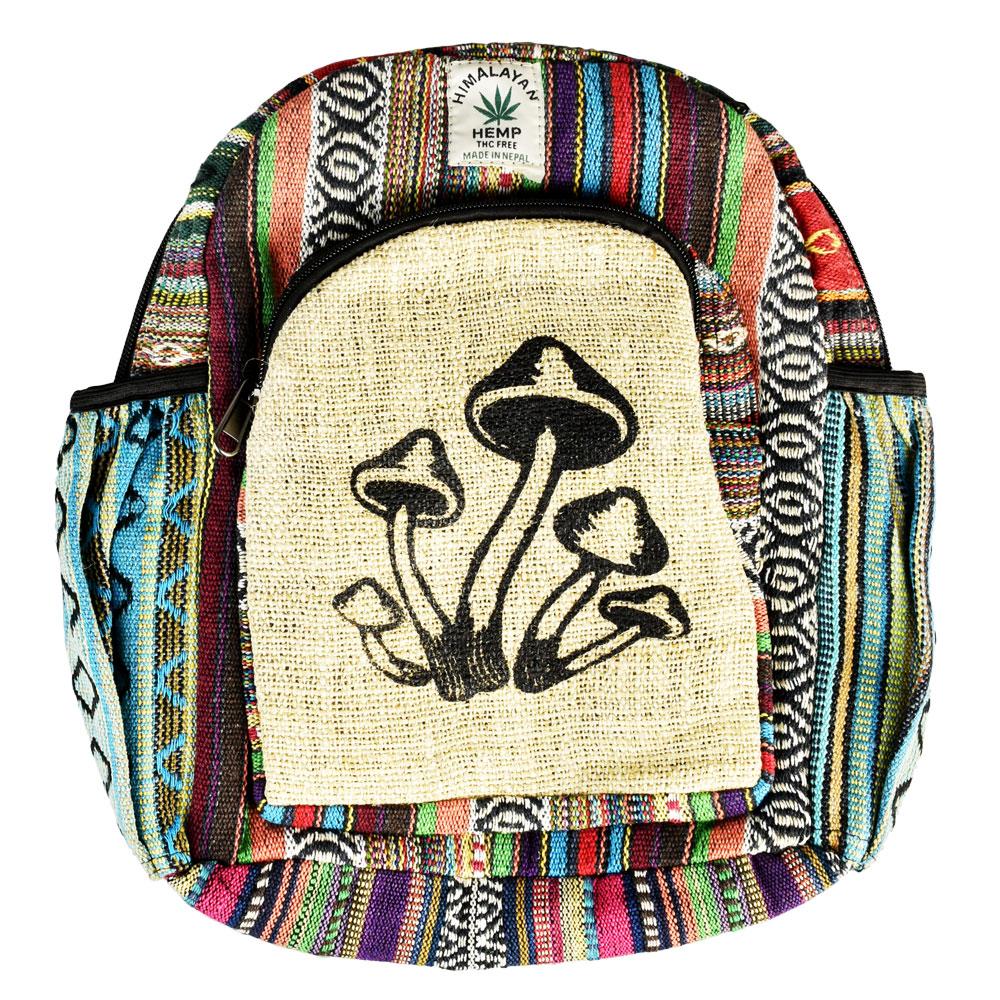 ThreadHeads Hemp Mushrooms Mini Backpack - Headshop.com
