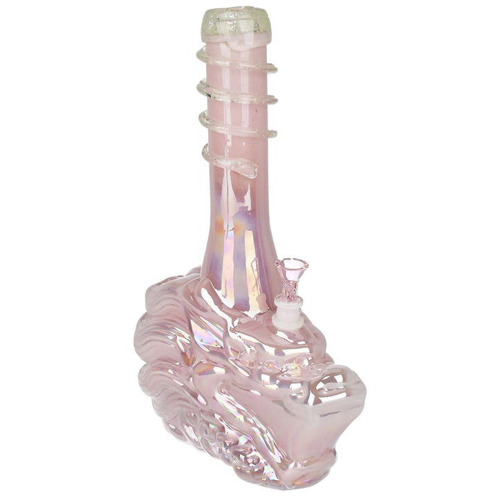 Iridescent Dragon Soft Glass Water Pipe - 14" / 14mm F - Headshop.com