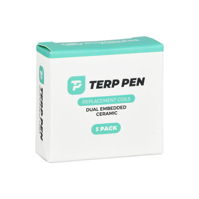 5PC - Boundless Terp Pen Dual Ceramic Coil Atomizer - Headshop.com