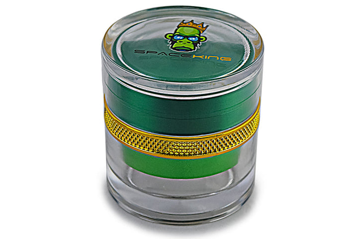 Space King Clear Shell Grinder - Headshop.com