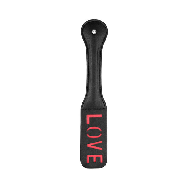 Ouch! 'Love' Paddle Black - Headshop.com
