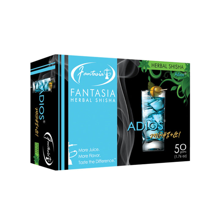 10PK DISP - 50g Fantasia Herbal Shisha - Headshop.com