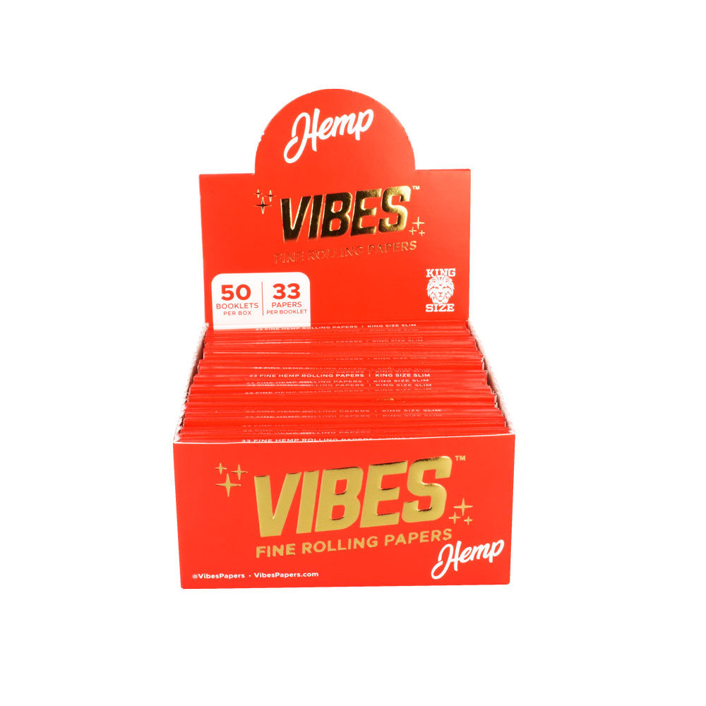 VIBES Hemp Rolling Papers - Headshop.com