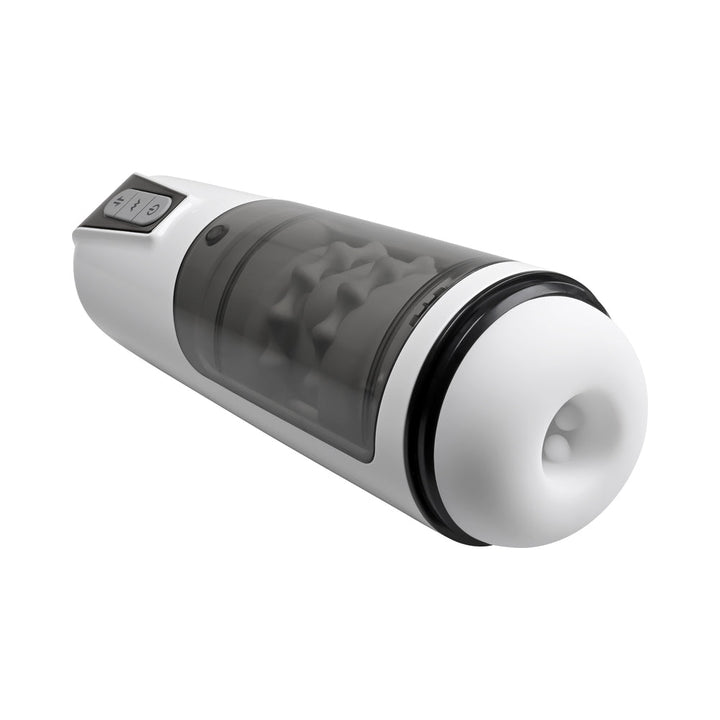 Gender X Get Your Stroke On Rechargeable Stroker TPE White - Headshop.com