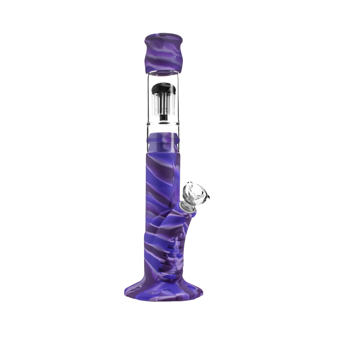Medusa Customs Silicone Straight Tube w/Percolator - Headshop.com